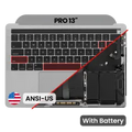 Top Case with Battery and Keyboard (ANSI US) For MacBook Pro 13" A1989 (2018-2019) (OEM New) (Space Gray)