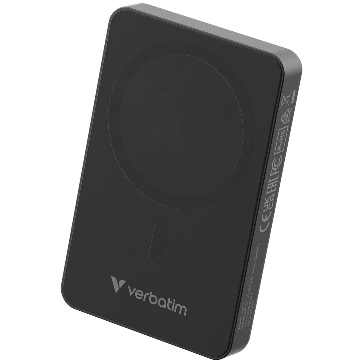 Verbatim Charge 'n' Go Essentials MagSafe Power Bank Wireless 10000mAh Black