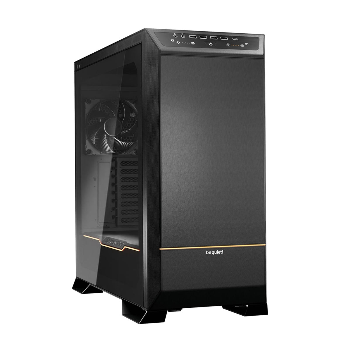 be quiet! BGW50 Dark Base Pro 901 Full Tower Gaming Case, 1 x USB Type-C / 4 x USB 3.0, Tempered Glass Front Window Panel, 2 x Silent Wings Fans, Integrated ARGB Lighting. E-ATX / XL-ATX / ATX / M-ATX / Mini-ATX Compatible