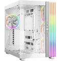be quiet! BGW72  Light Base 900 FX Full Tower Gaming Case - White, 1 x USB Type-C / 2 x USB 3.0,  Tempered Glass Front & Side Window Panel, 4 x Light Wings ARGB Fans, E-ATX / XL-ATX / ATX / M-ATX / Mini-ATX Compatible