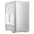be quiet! BGW75 Pure Base 501 Airflow Window White Mid Tower Gaming Case, 1 x USB Type-C / 2 x USB 3.0, Sleek Front Panel and Airflow Cover, Water Cooling Ready,  2 x Pre-Installed Pure Wings 3 140mm Fans, ATX / M-ATX / Mini-ITX Compatible
