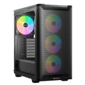 be quiet! BGW78 Pure Base 501 LX Mid Tower Gaming Case, 1 x USB Type-C / 2 x USB 3.0, Tempered Glass Side Panel, 4 x Pre-Installed Light Wings LX Fans, ATX / M-ATX / Mini-ITX Compatible