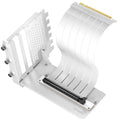 Antec RTX50 PCIe 5.0 Riser Cable with 90-Degree Bracket Mount, White, for Vertical Graphics Card Mounting
