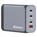 Verbatim GNC-200 GaN Charger 200W with 2 x USB-C PD 100W / 1 x USB-C PD 65W / 1 x USB QC 3.0 (EU/UK/US)