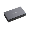 Verbatim USB-C PRO Docking Station 17 Port CDS-17, Supports Triple HDMI Outputs (up to 8K Resolution), Dual DisplayPorts, Gigabit Ethernet, SD/microSD Card Reader, Multi-Device USB 3.2 Data Transferring