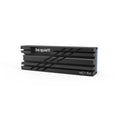 be quiet! (BZ003) MC1 Pro M.2 SSD Cooler, Integrated Heat Pipe, Single/Double Side Compatibility, 2280 Size