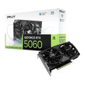 PNY NVIDIA GeForce RTX 5060 OC 8GB GDDR7 Graphics Card, 3840 CUDA Cores, 2280 MHz Core Clock, Dual Fan, 3x DisplayPorts / 1x HDMI Port