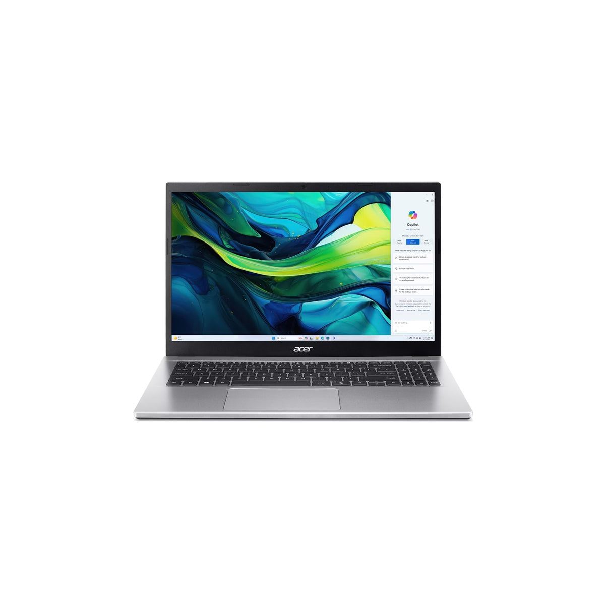 Acer Aspire Go, 15.6 Inch Screen 1920 x 1080 Full HD, AMD Ryzen 5 5625U Processor, 8GB RAM, 512GB SSD, Windows 11 Home