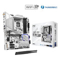 ASRock Z890 PRO RS WIFI WHITE Intel 1851 Socket Motherboard, ATX, 4x DDR5 Slots, 4x M.2 Sockets, Fitted I/O Shield, 2.5GbE LAN, Wi-Fi 6E, 1x DisplayPort / 1x HDMI Port