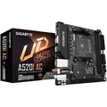 Gigabyte A520I AC Ultra Durable AMD AM4 Socket Motherboard, Mini-ITX, 2x DDR4 Slots, 1x M.2 Socket, GbE LAN, Wi-Fi 5, 1x DisplayPort / 2x HDMI Ports