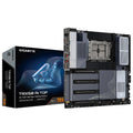 Gigabyte TRX50 AI TOP-2B AMD sTR5 Socket Motherboard, E-ATX, 8x DDR5 Slots, 4x M.2 Sockets, Fitted I/O Shield, 2x 10GbE LAN, Wi-Fi 7, 1x DisplayPort / 1x USB-C (USB4)