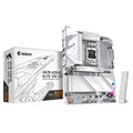 Gigabyte X870 AORUS ELITE X3D ICE AMD AM5 Socket Motherboard, ATX, 4x DDR5 Slots, 4x M.2 Sockets, 5GbE LAN, Wi-Fi 7, 1x HDMI Port / 2x USB-C (USB4)