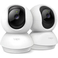 TP-Link Tapo C210P2 Pan/Tilt Home Security Wi-Fi Camera, 2-Pack