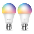 TP-Link Tapo L530B(2-Pack) Smart Wi-Fi Light Bulb, Multicolor, B22, 2-Pack