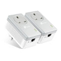 TP-Link TL-PA4010P KIT 600M Powerline AC Pass-through Twin Pack