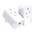 TP-Link TL-PA7017P KIT AV1000 Gigabit Passthrough Powerline Starter Kit