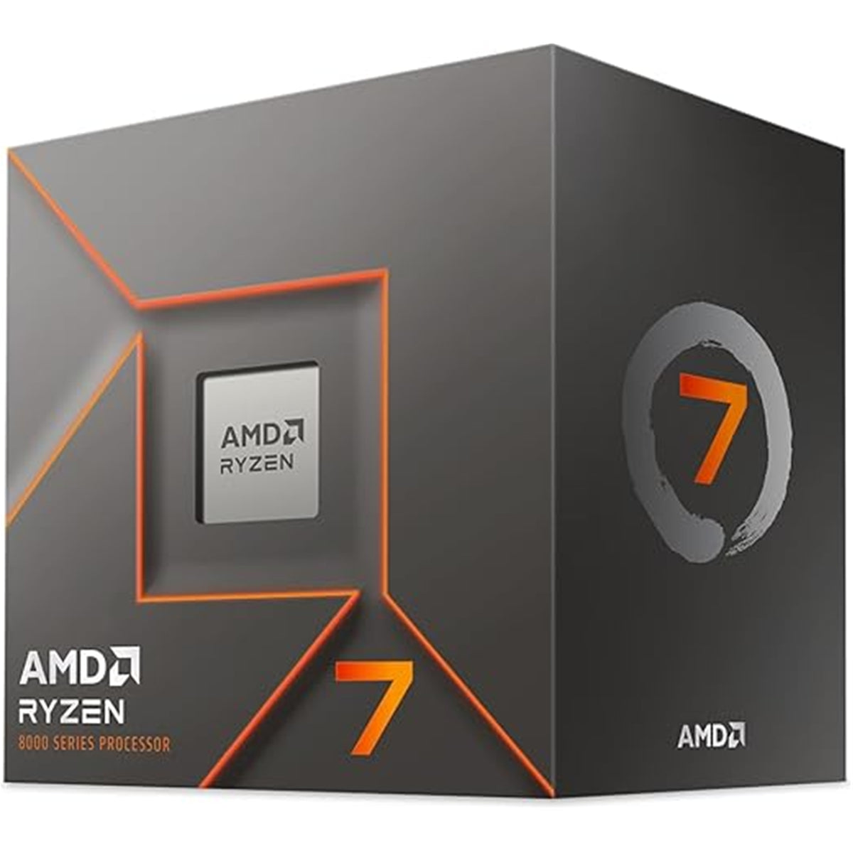 AMD Ryzen 7 8700F AM5 Processor,8 Core, 16 Threads, 4.1GHz up to 5GHz Boost, 16MB Cache, 65W,AMD Wraith Stealth Cooler