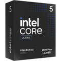 Intel Core Ultra 5 processor 250K Plus, 18 Cores, 18 Threads, 3.3GHz up to 5.3GHz, LGA 1851 Socket ,30MB Cache, 125W, Maximum Turbo Power 159W, Intel Graphics, No Cooler