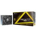 Seasonic FOCUS GX V4 750W 80 PLUS Gold ATX 3.1 Modular PSU with 135mm FDB Fan, OptiSink & 10 Year Warranty, Black