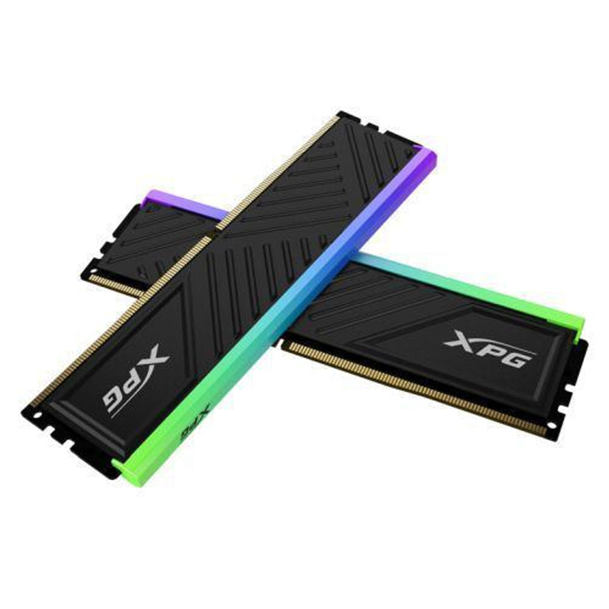 Adata XPG Spetrix D35G AX4U36008G18I-DTBKD35G 16GB (2x 8GB) U-DIMM System Memory, 3600MHz, DDR4, CL18, Black, RGB, Intel XMP