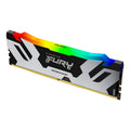 Kingston FURY Renegade KF572C38RSA-24 24GB (1x 24GB) U-DIMM System Memory, 7200MHz, DDR5, CL38, Silver, RGB, Intel XMP