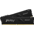 Kingston FURY Beast KF432C16BBK2/64 64GB (2x 32GB) U-DIMM System Memory, 3200MHz, DDR4, CL16, Black, Intel XMP