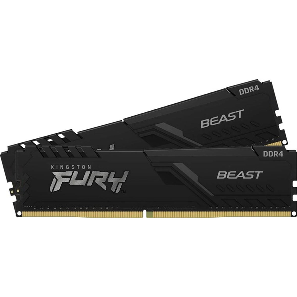 Kingston FURY Beast KF432C16BBK2/64 64GB (2x 32GB) U-DIMM System Memory, 3200MHz, DDR4, CL16, Black, Intel XMP