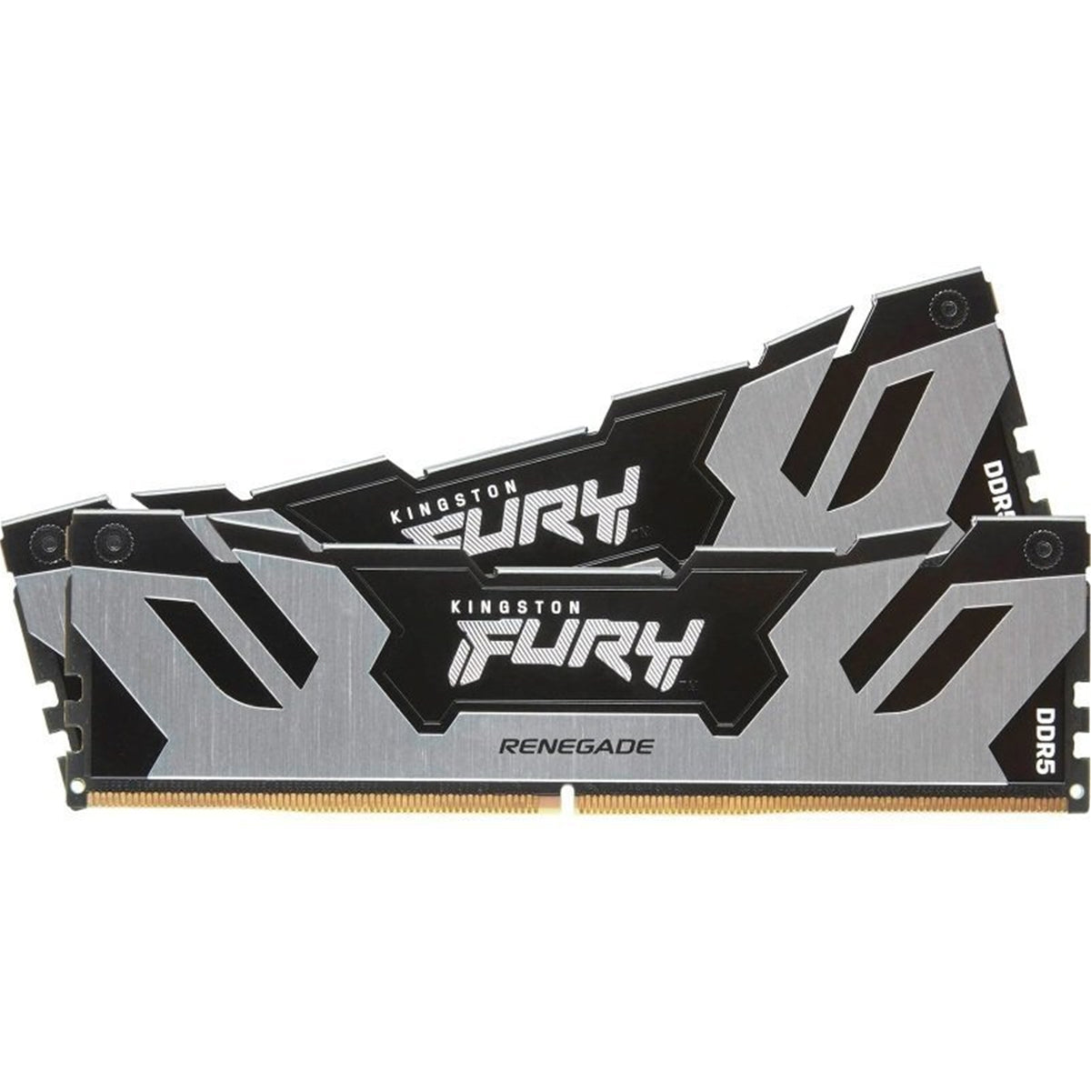 Kingston FURY Renegade KF572C38RSK2-32 32GB (2x 16GB) U-DIMM System Memory, 7200MHz, DDR5, Silver, Intel XMP