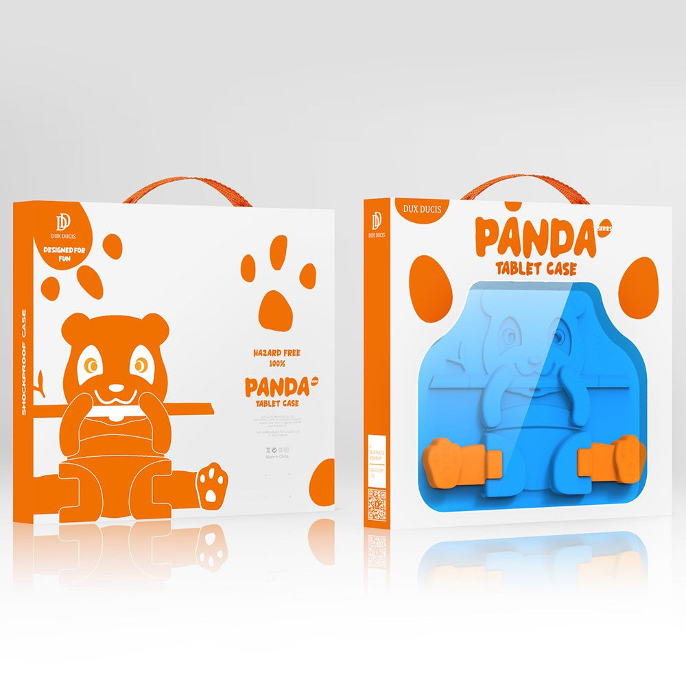 Dux Ducis - Panda EVA Foam Kids Case for iPad 10.2 (2019), iPad 10.2 (2020) & iPad 10.2 (2021) - Blue