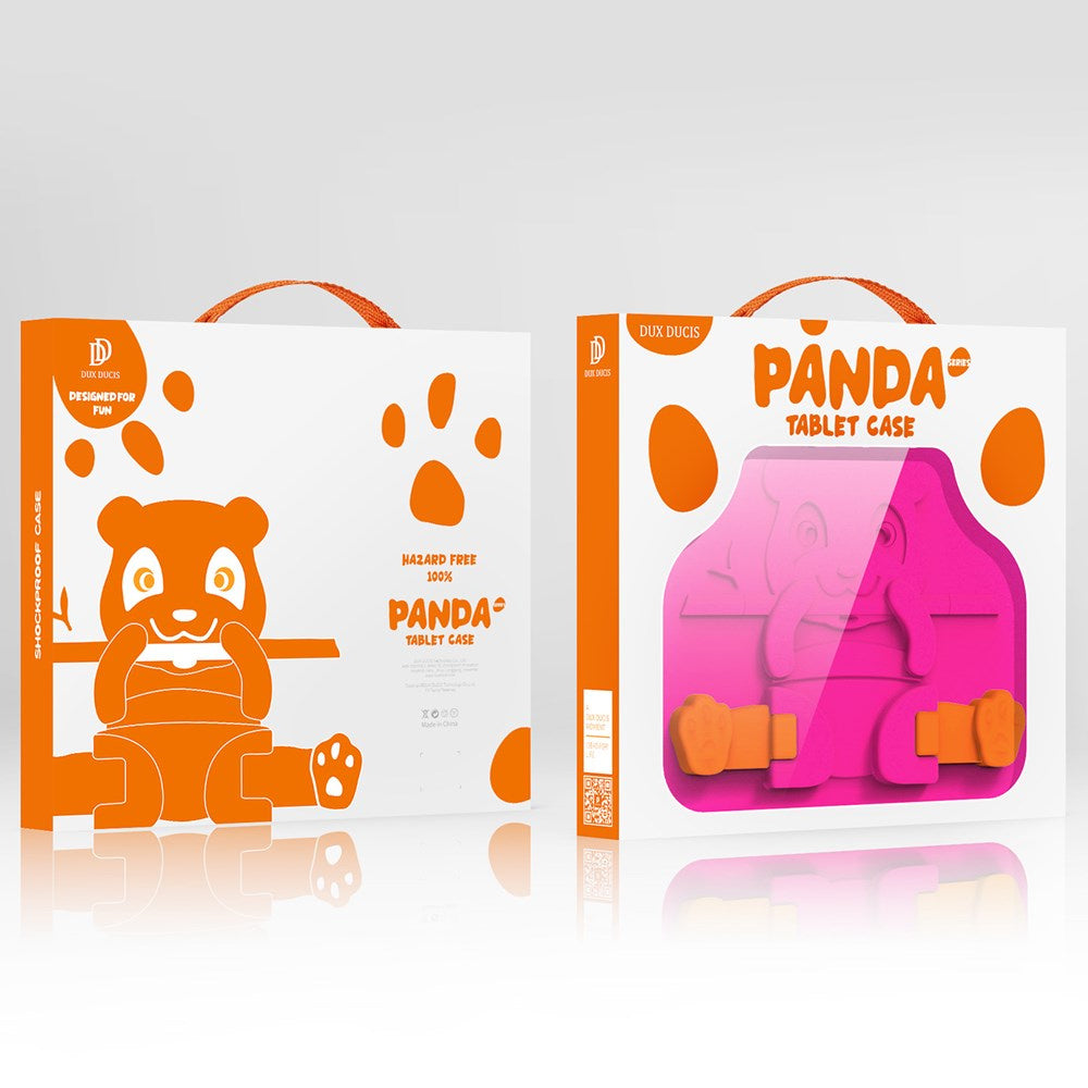 Dux Ducis - Panda EVA Foam Kids Case for iPad 10.2 (2019), iPad 10.2 (2020) & iPad 10.2 (2021) - Pink