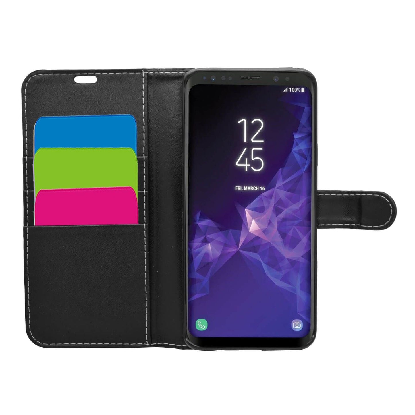 TechProtect Wallet for Galaxy S9 Plus - Black