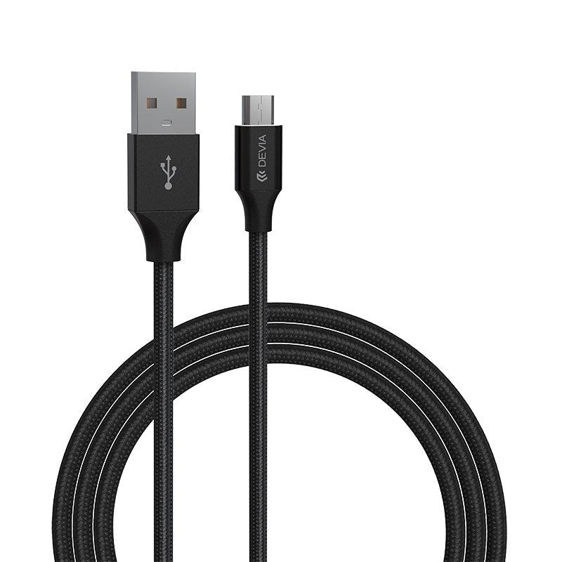 Cable Fast Charge USB to Type-C Black 2m