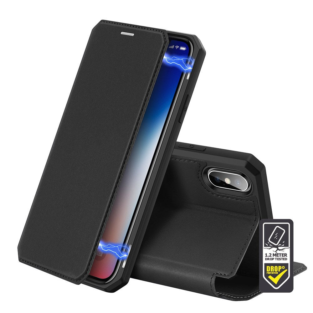 Dux Ducis SkinX Wallet for iPhone X/XS - Black