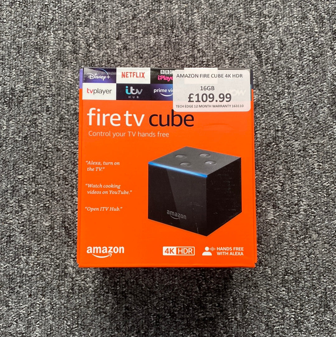 Fire tv cube 4K HDR 16GB