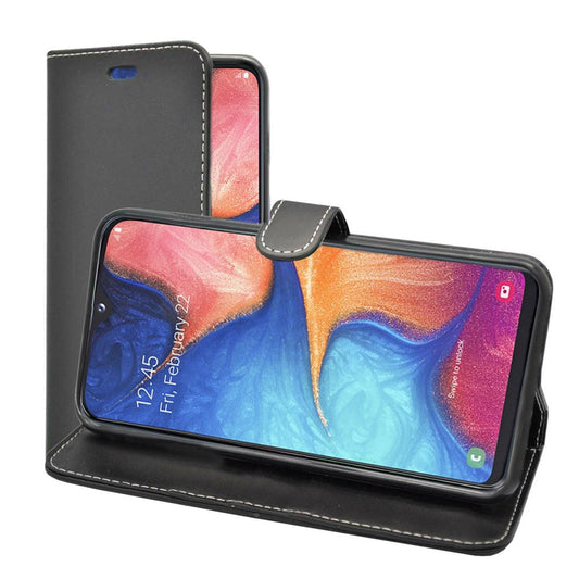 TechProtect Wallet for Galaxy A20E - Black