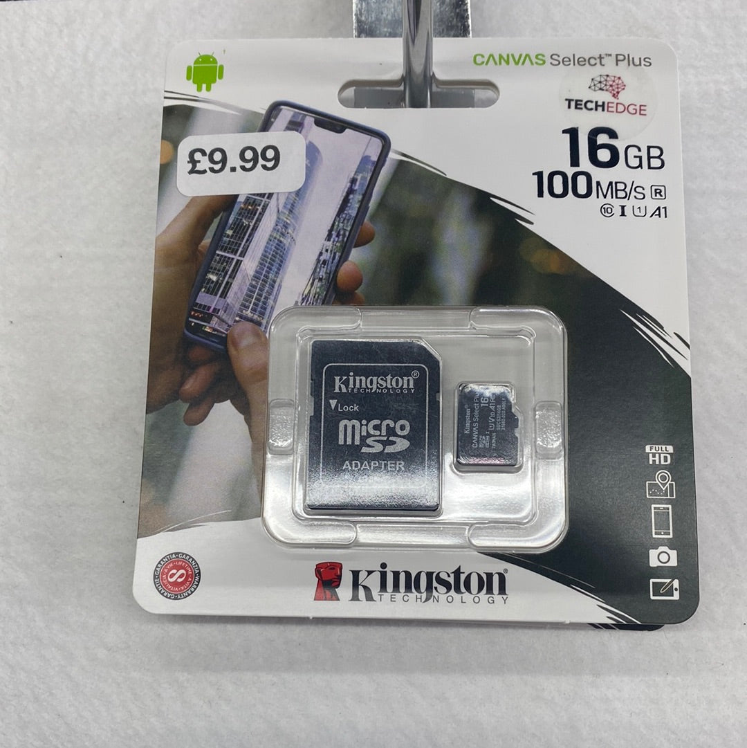 Kingston Micro SD Card 16GB