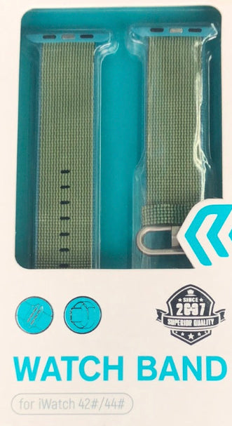 Apple Watch Strap 42/44 Fabric Green