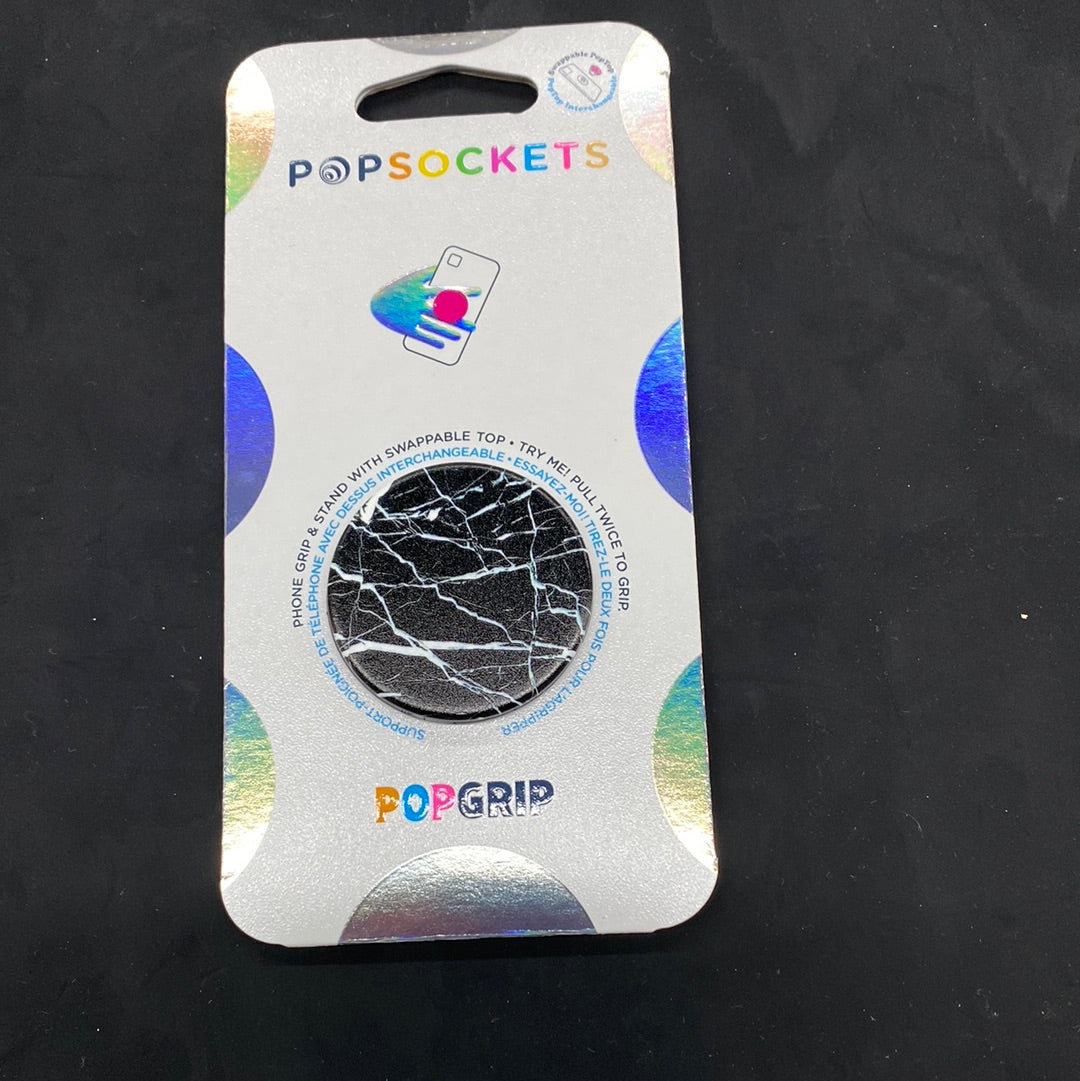 PopSocket Pop Grip Black Marble