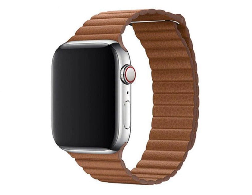 Apple watch strap 38/40 Corrugated Brown