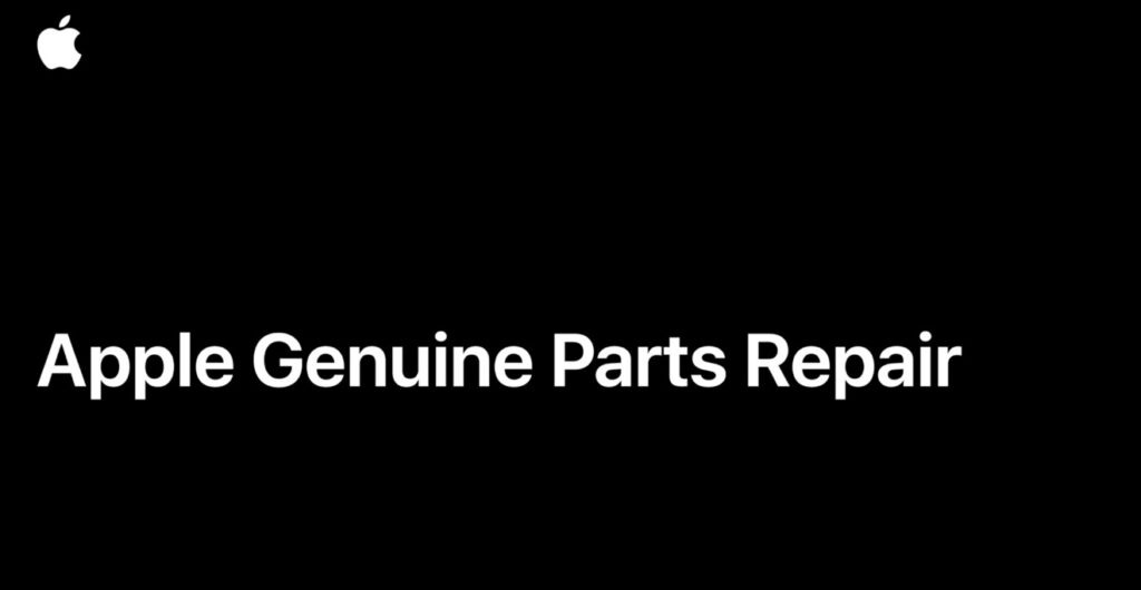 Apple Genuine Parts Provider