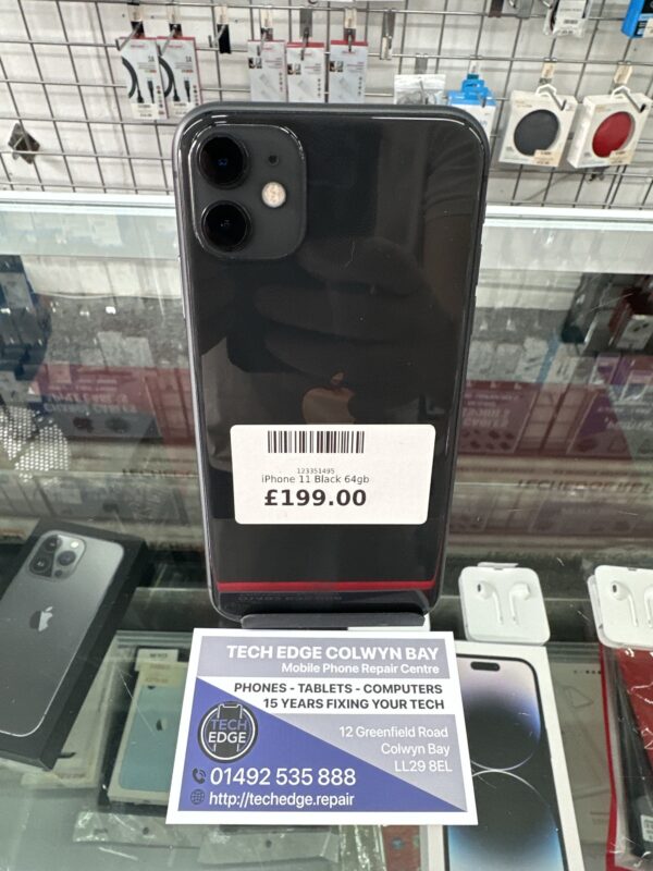 iPhone 11 Black 64 GB