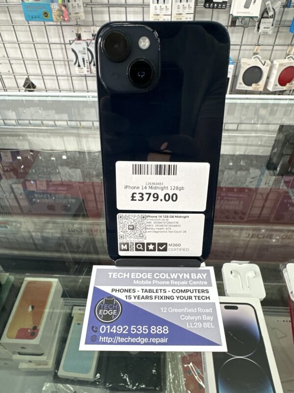 iPhone 14 Midnight 128GB