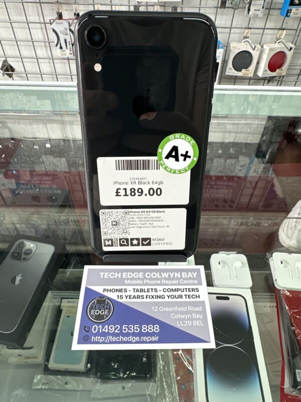iPhone XR Black 64GB